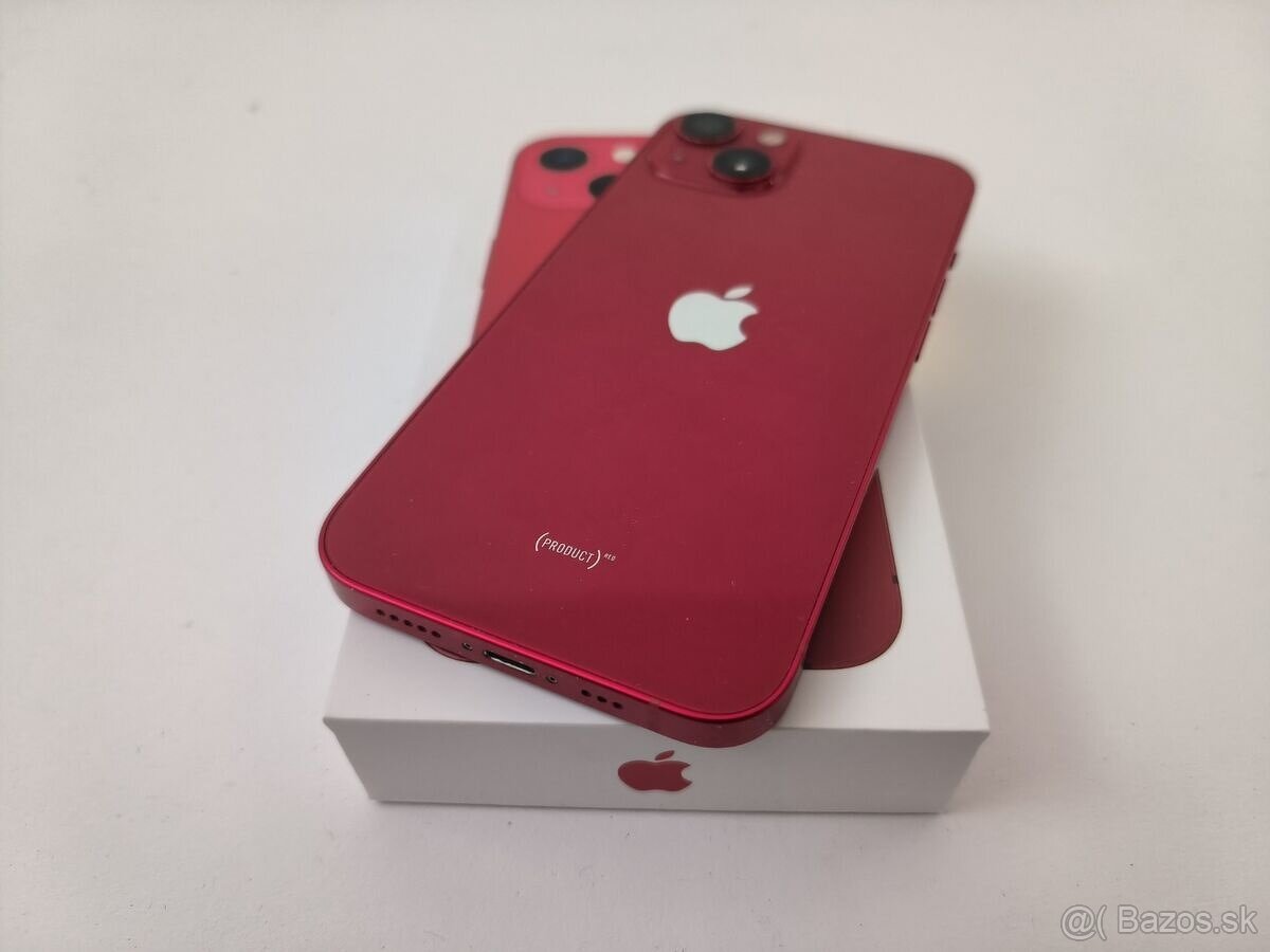 apple iphone 13 mini 128gb Red / Batéria 100% - 5