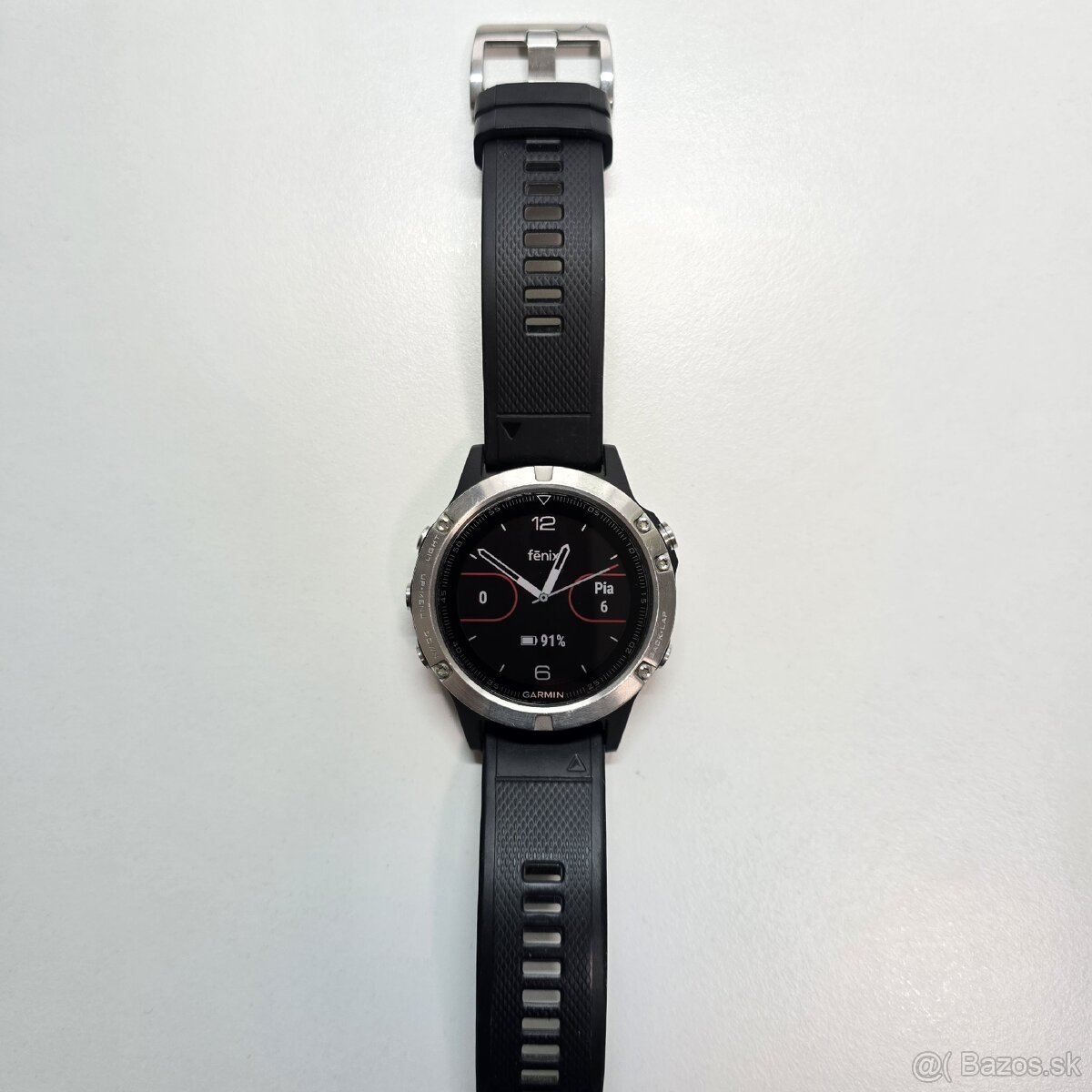 predám GARMIN Fenix 5 silver 47mm - 5