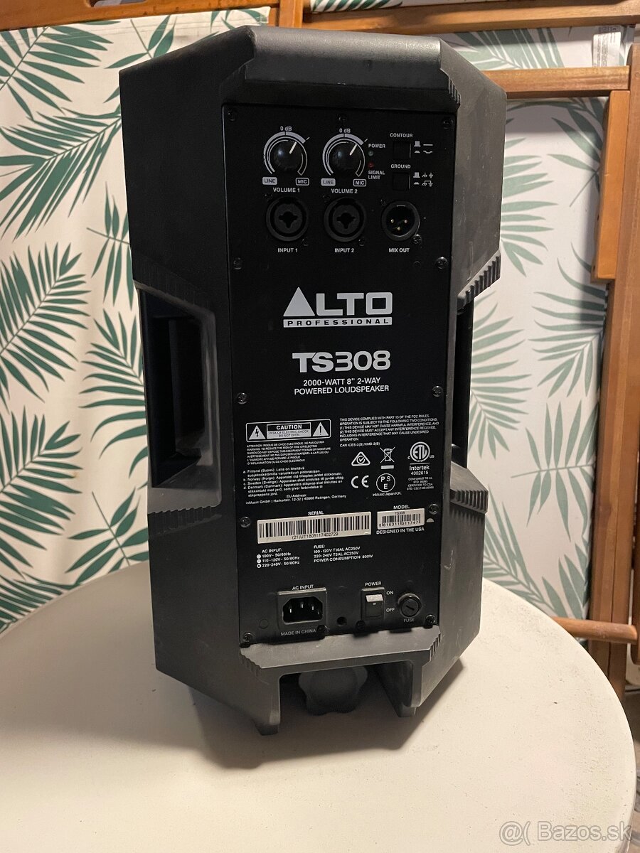 Alto Professional TS308 Aktívny reprobox - 5