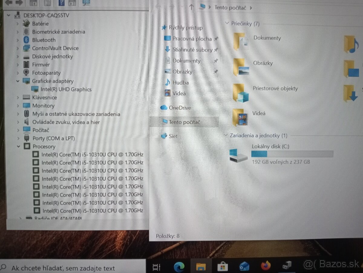 predám Dell Latitude 5410 , Intel core i5 ,ssd ,16gb ram - 5