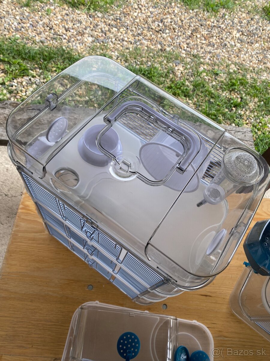 Predám klietky pre škrečky – Zolux Rody 3 - 5