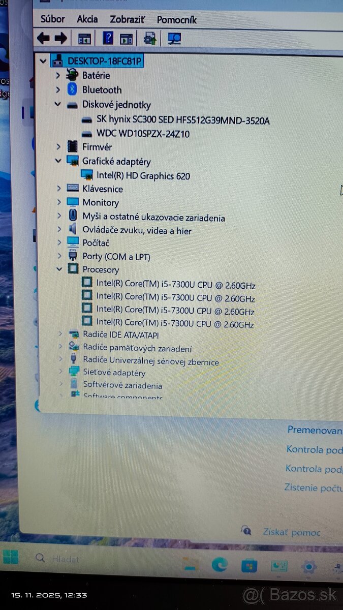 HP Elitebook 850 i5,16GB RAM,SSD 512GB - 5