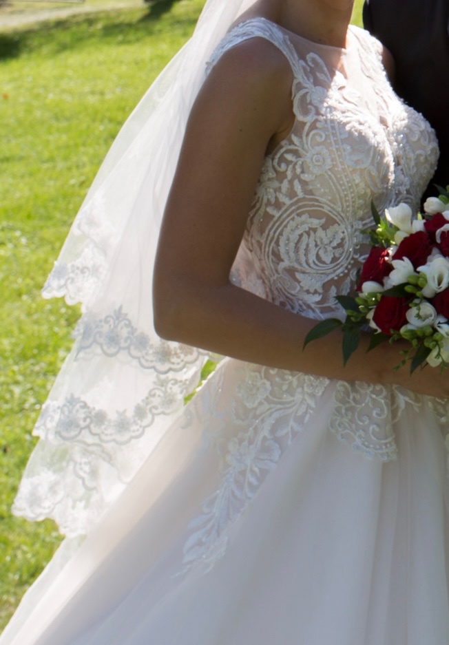 Svadobné saty 36/38 - 5