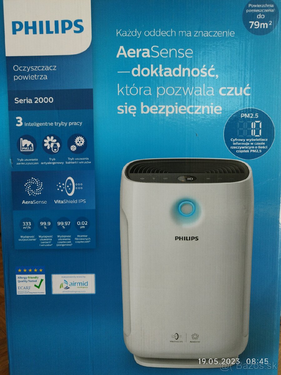 Čistička vzduchu Philips AC2887/10
- 5