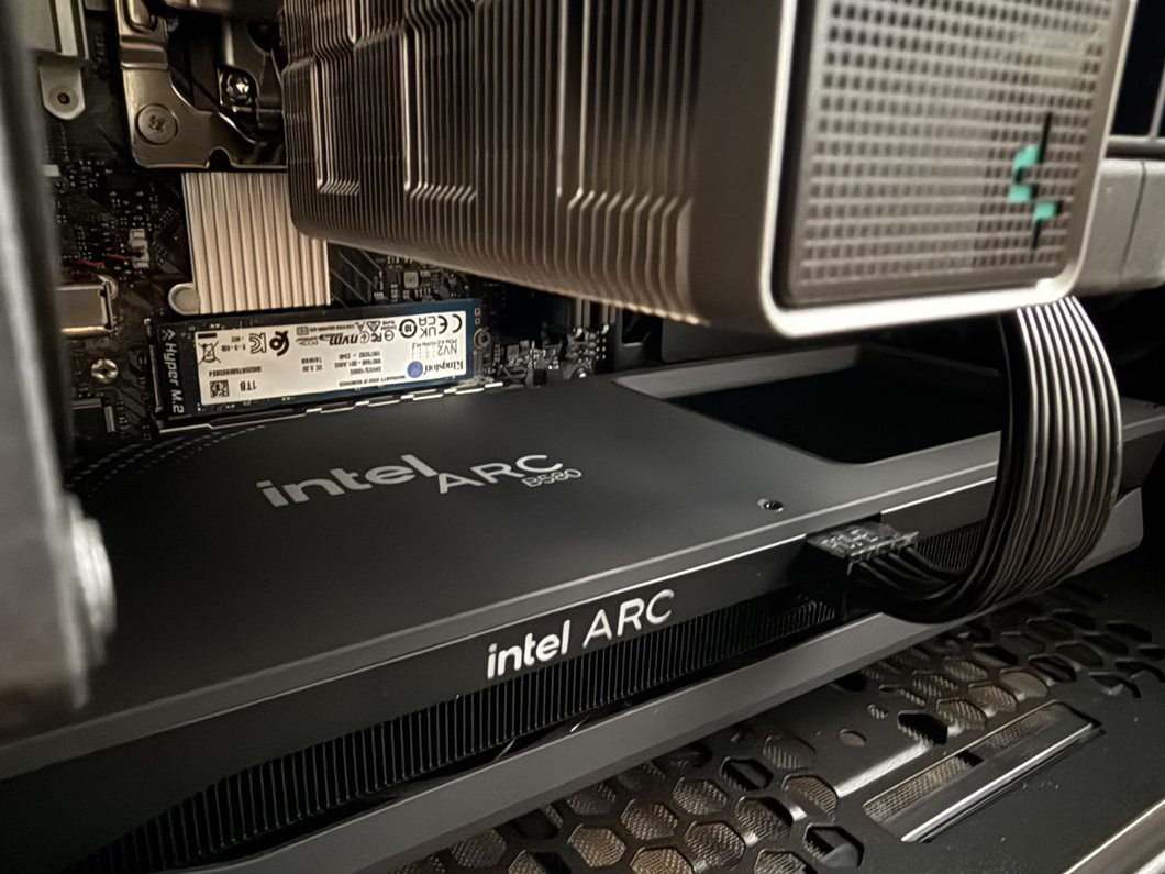 Nový PC Intel i5 12600K 32G 1TB SSD ARC B580 12G BT/WIFI WIN - 5