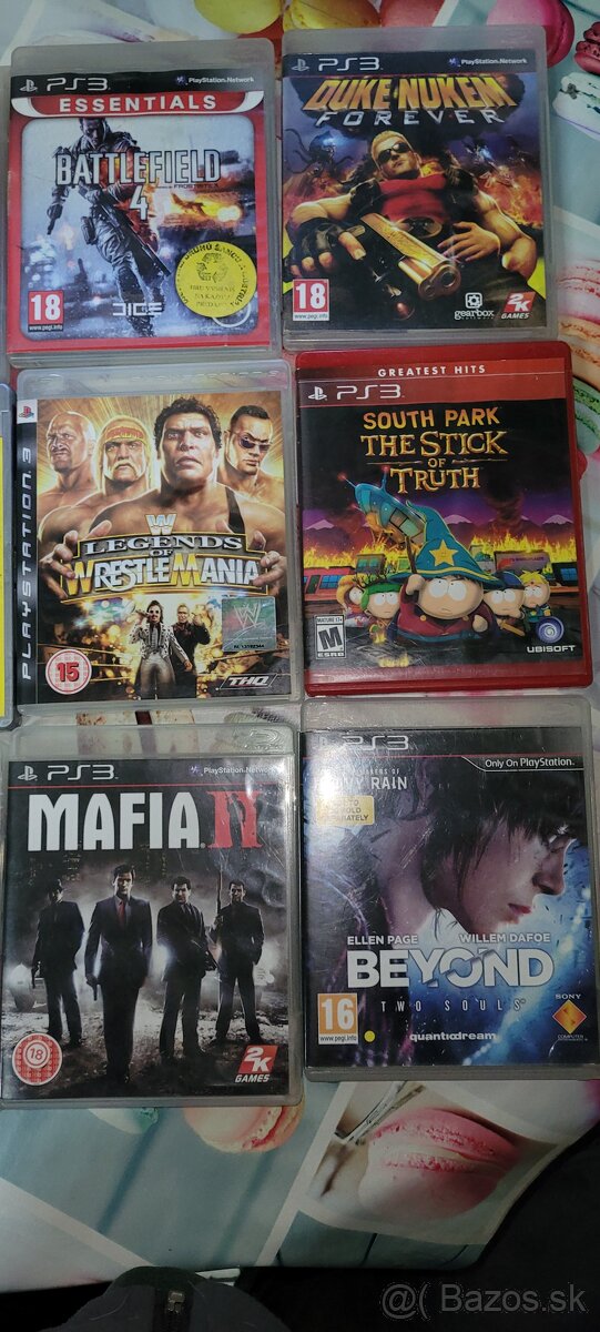 Predám hry ps 3 - 5