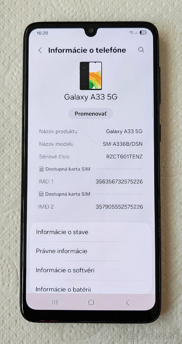 Samsung Galaxy A33 5G/ Dual SIM. - 5