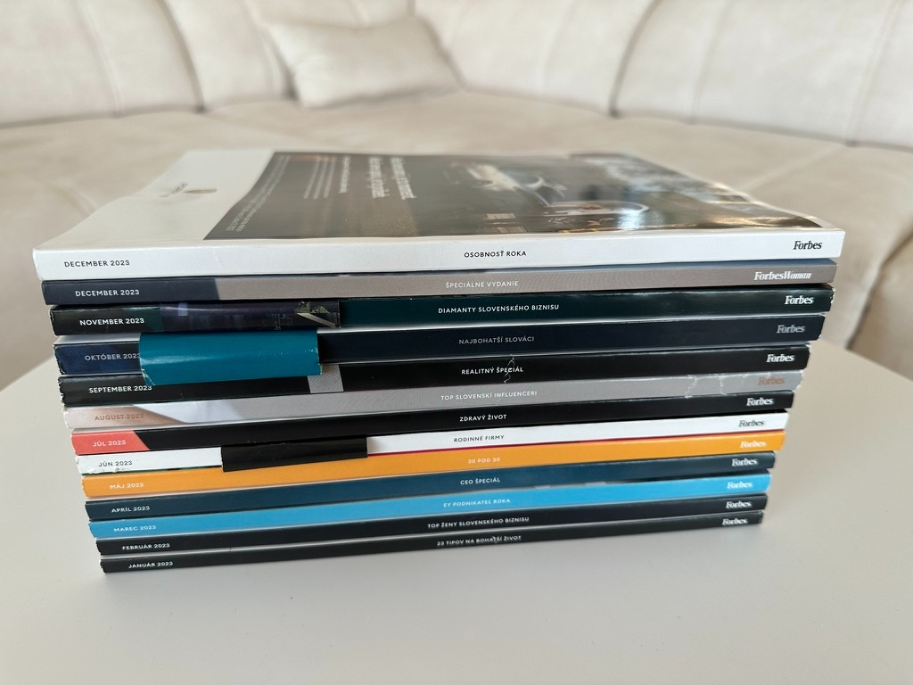 Forbes - viaceré kompletné ročníky - 5