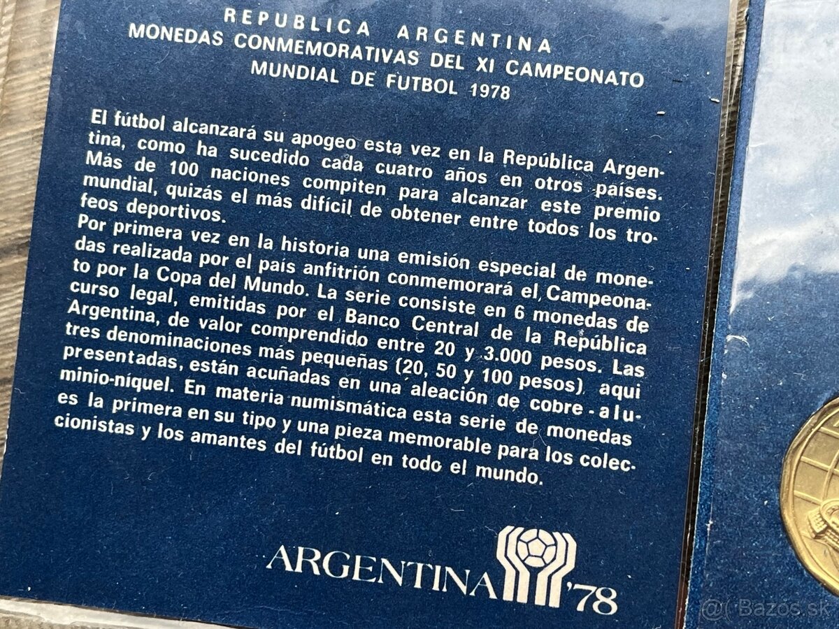 Sada mincí - MS 1978 Argentína - 5