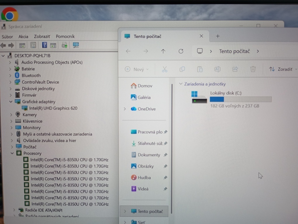 Dell Latitude 7390, Intel core i5 ,16gb ram,dotykový displej - 5