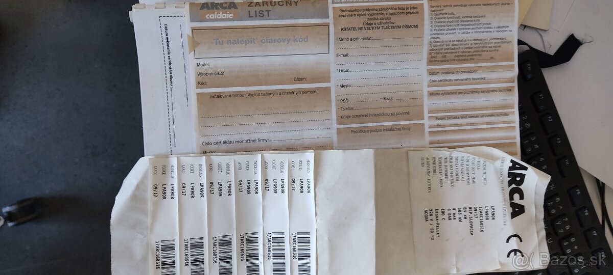 ARCA LPA90R - kotol na drevo a pelety - 5