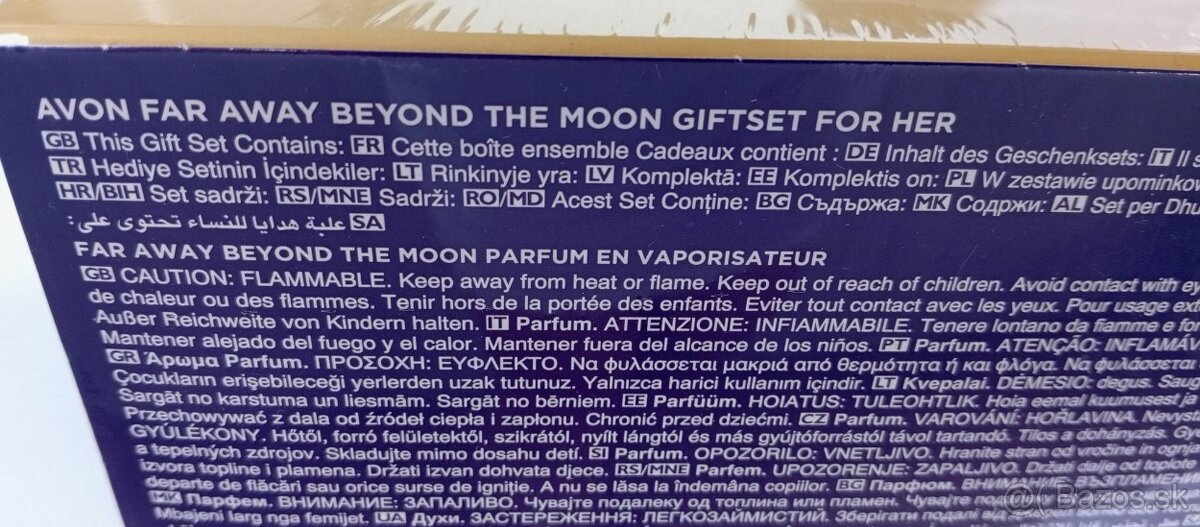 AVON Set Far Away Beyond the Moon - parfum + mlieko - 5