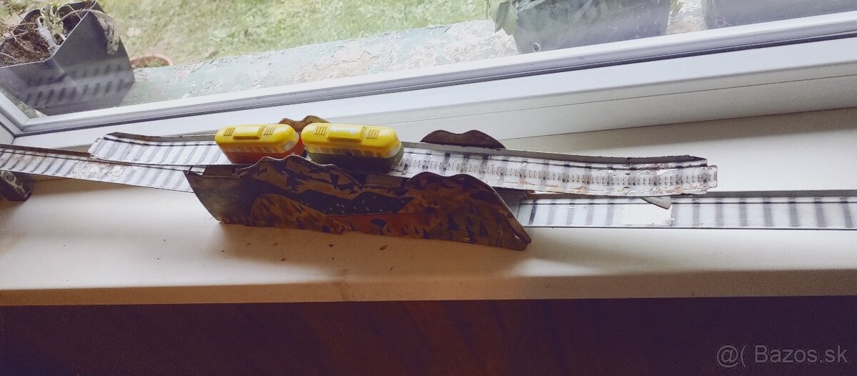 Retro plechová železnižka - 5