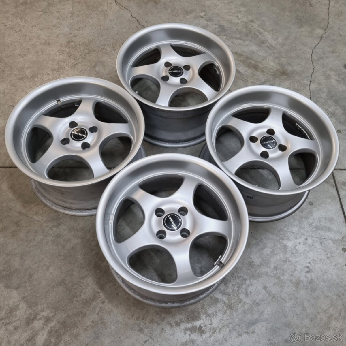 Hliníkové disky 4x100 R16 9J ET15 - 5