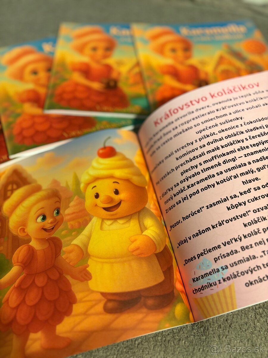 Karamella a svet sladkostí-interaktívna kniha pre deti - 5
