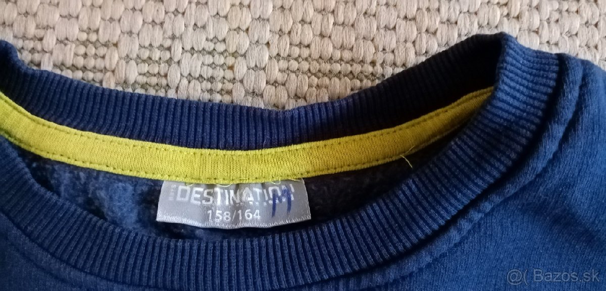 Detská bavlnená mikina, veľkosť 158–164, zachovalá - 5