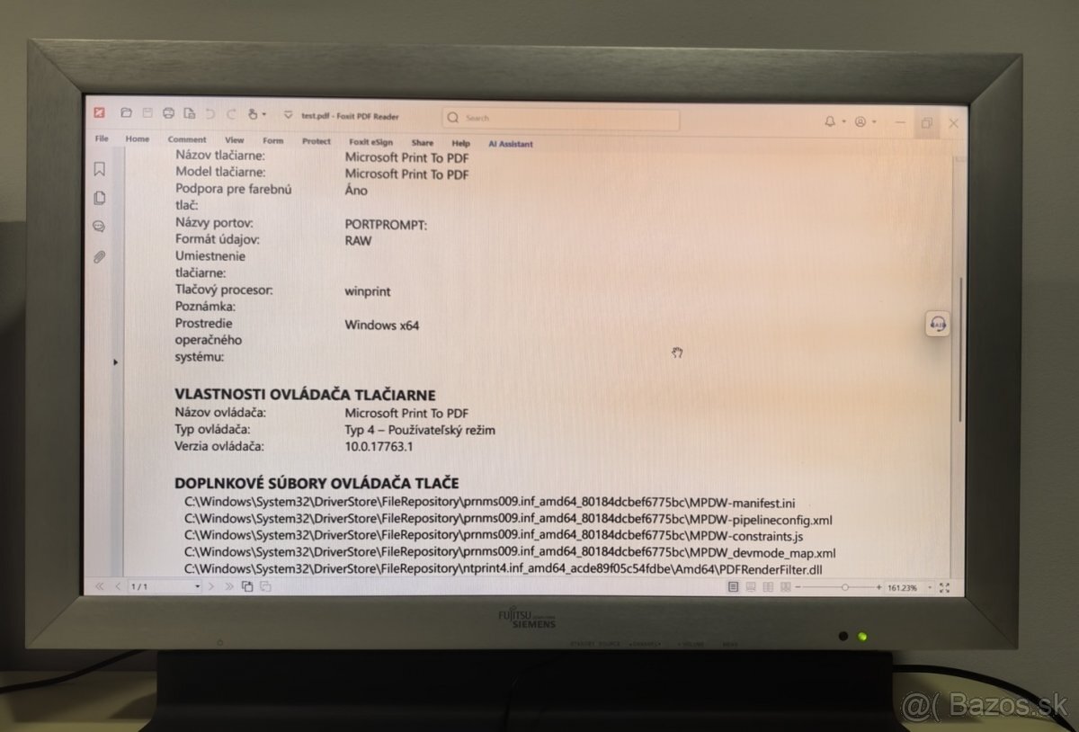 Predám 32" LCD televízor Fujitsu Siemens - 5