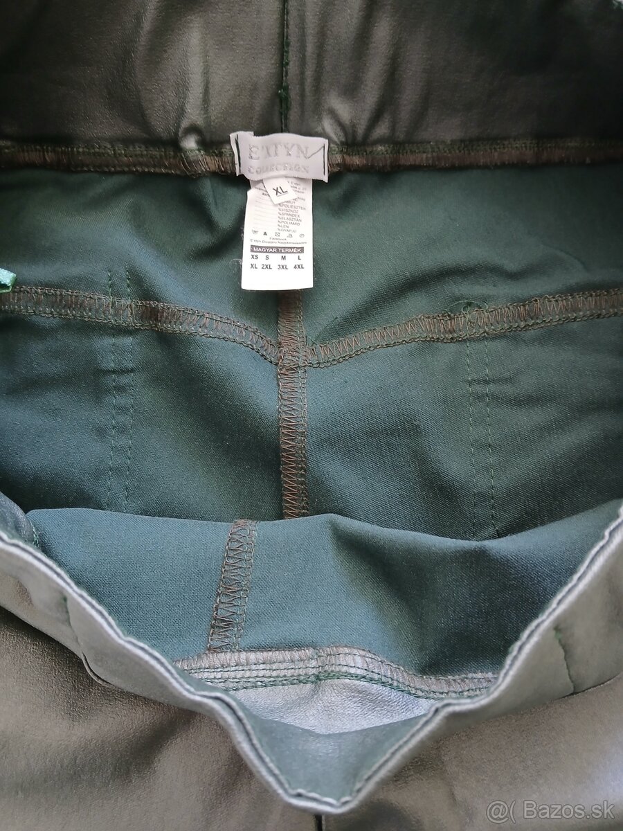 Olivovo-zelené legíny - NOVÉ - 5