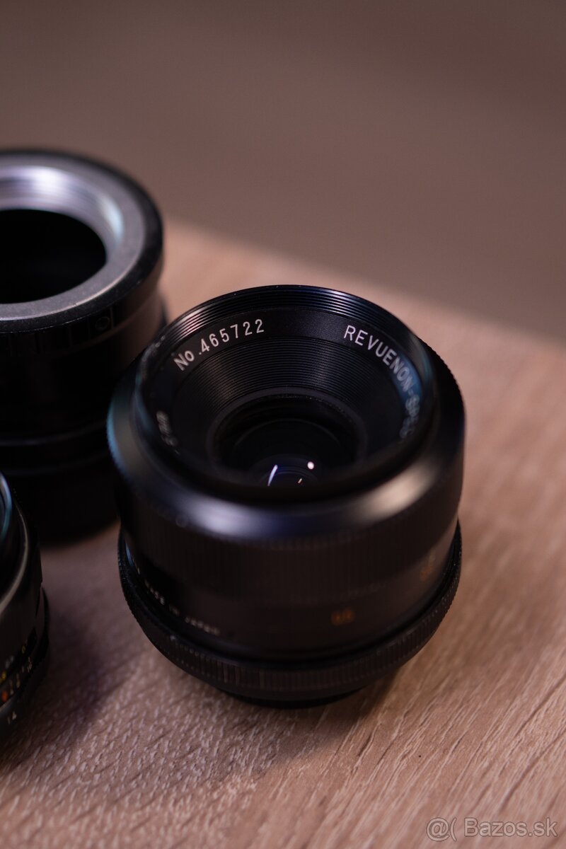 Starý objektív M42 - Revuenon-special 35mm f 2.8 - 5