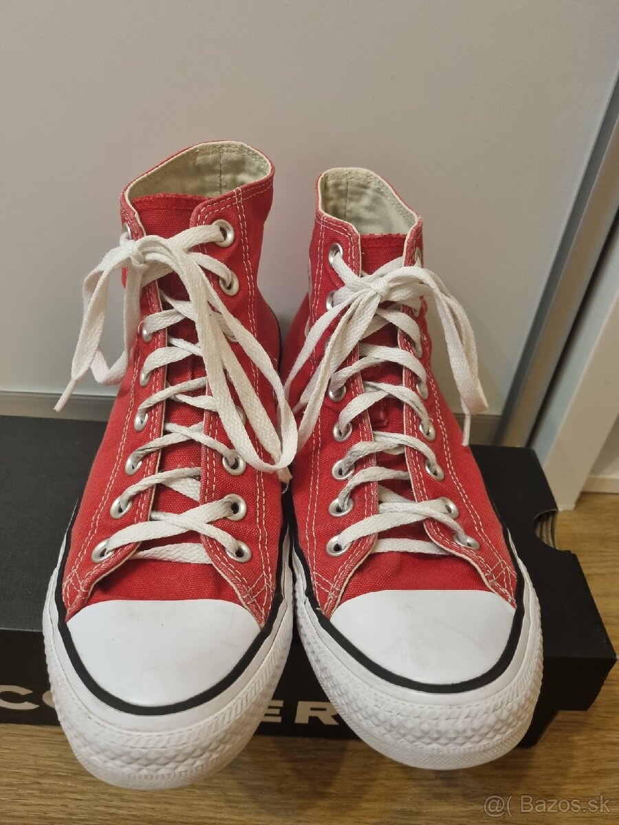 Červené Converse tenisky č.40 - 5
