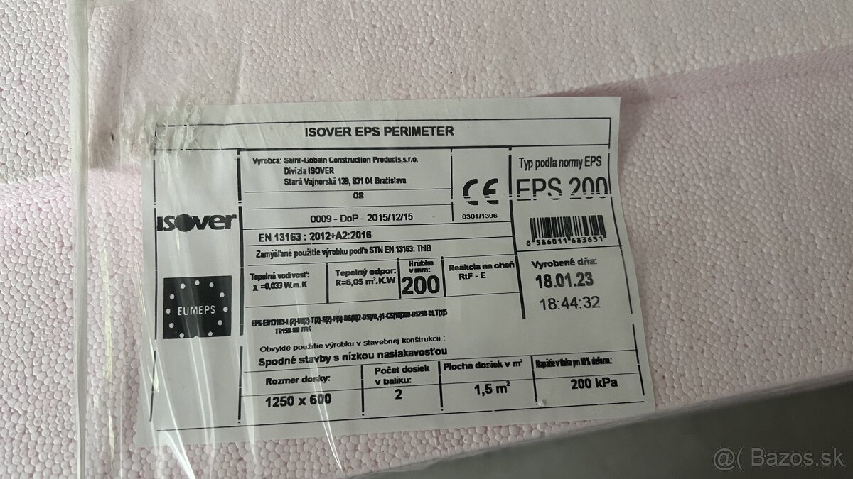 Predám ISOVER PERIMETER 20CM - 5