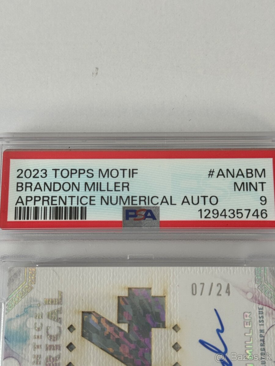 Basketbalova karticka Brandon Miller - 5