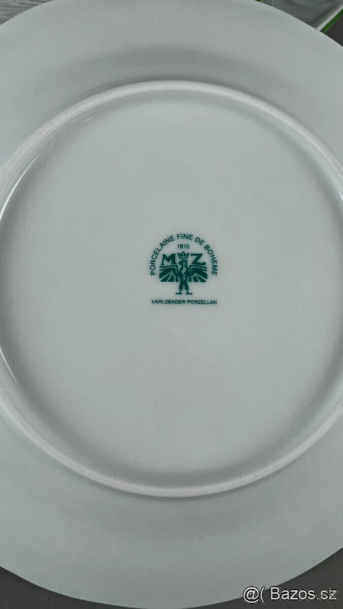 Tanierová súprava, NOVÁ, poľovnícky porcelán - 5