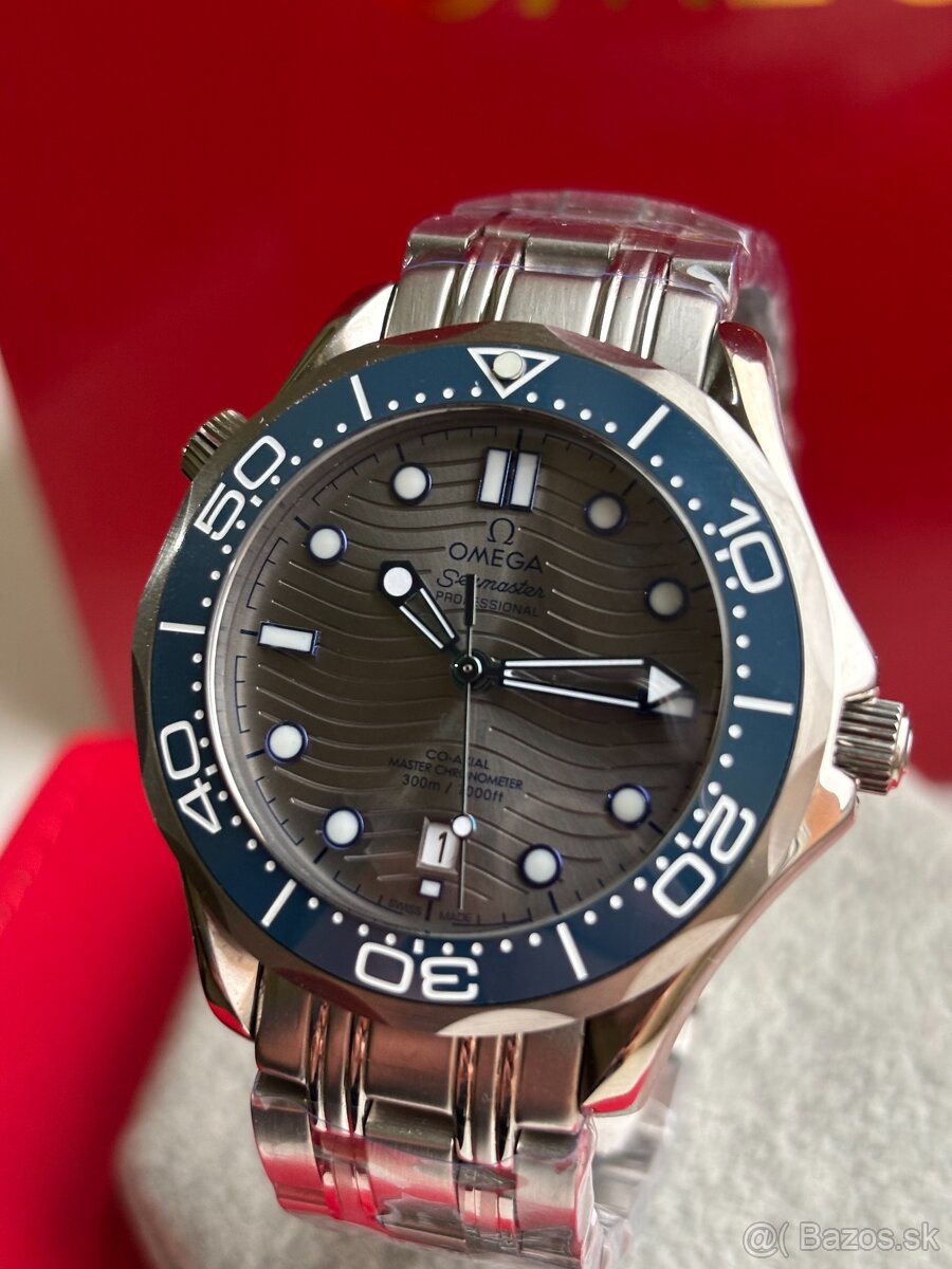 Omega Seamaster Diver, Nové, 42mm, Silver-Blue - 5