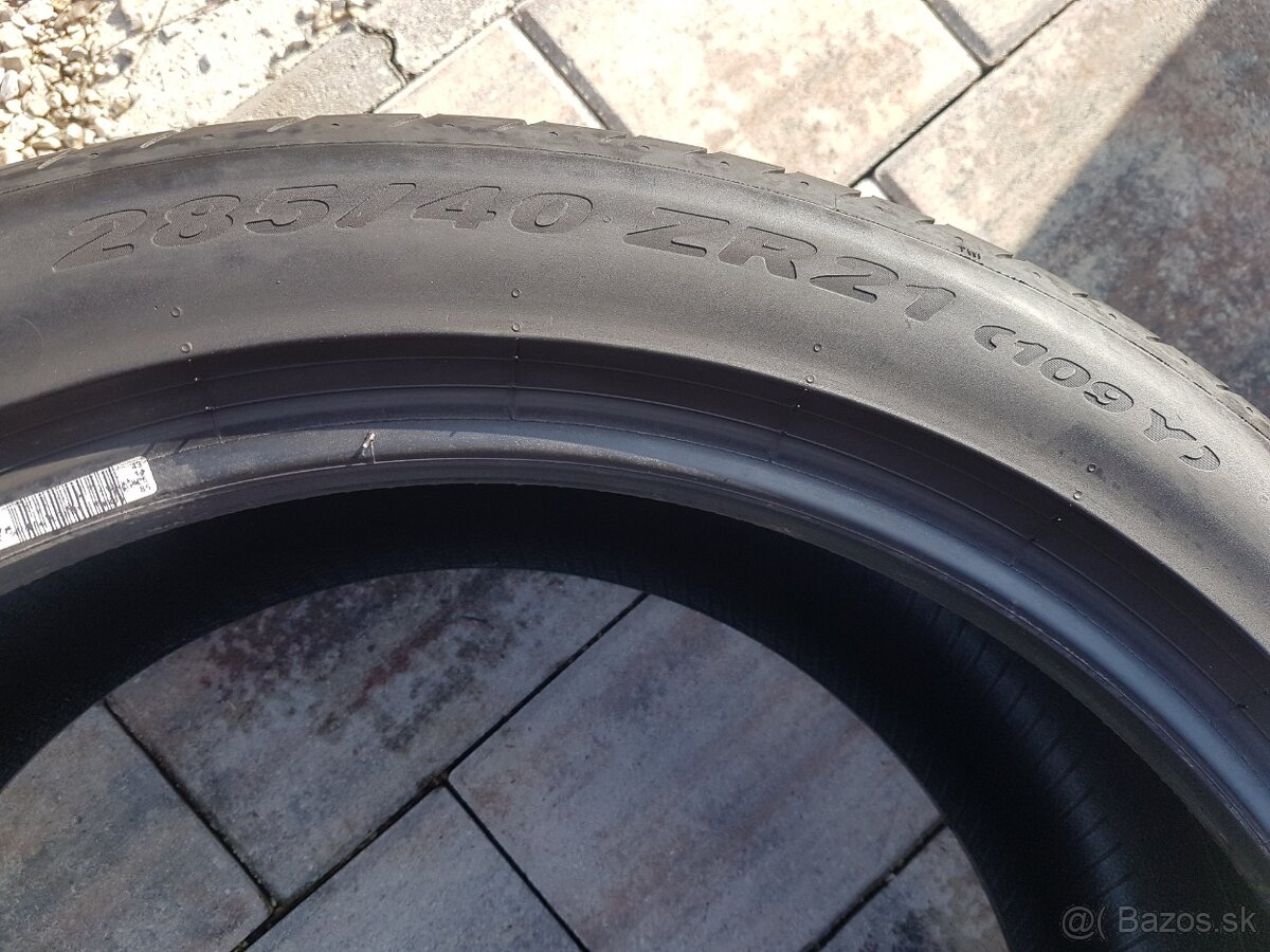 285/40 r21 letné pneumatiky 2ks Pirelli DOT2022 - 5
