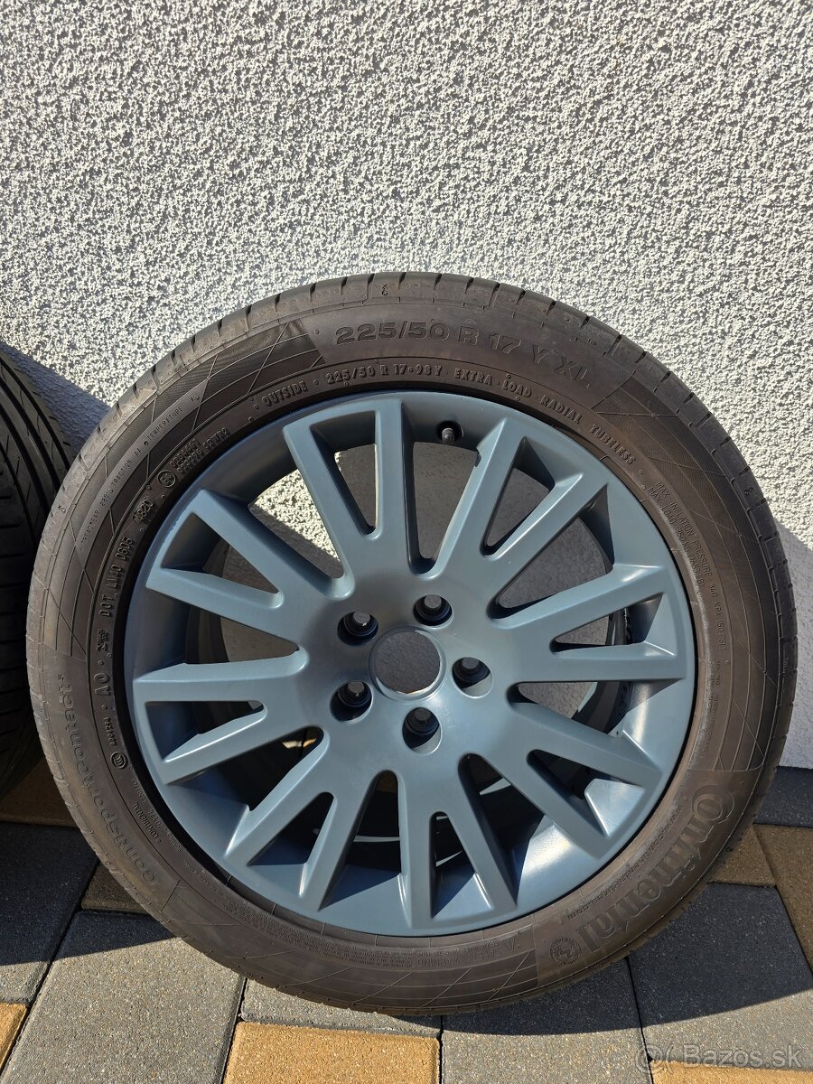 letné Audi 5x112 225/50 R17 Continental ContiSportContact 5 - 5
