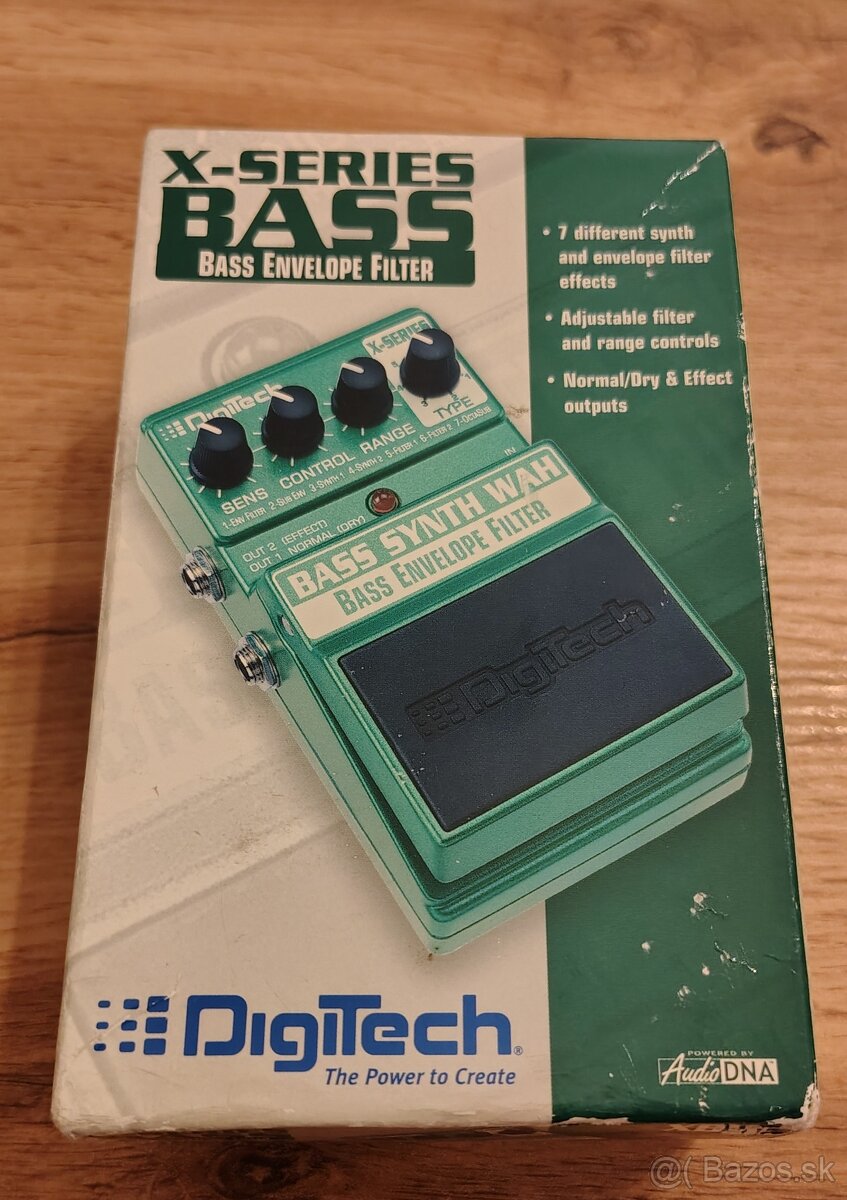 Digitech Bass Synth Wah. Efekt. Pedál. - 5