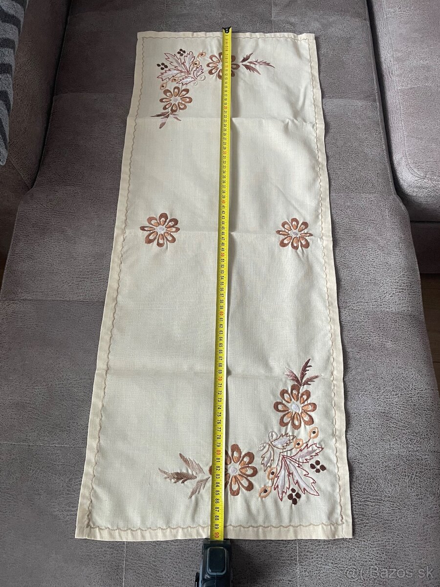 Retro vyšívaný behúň - 5