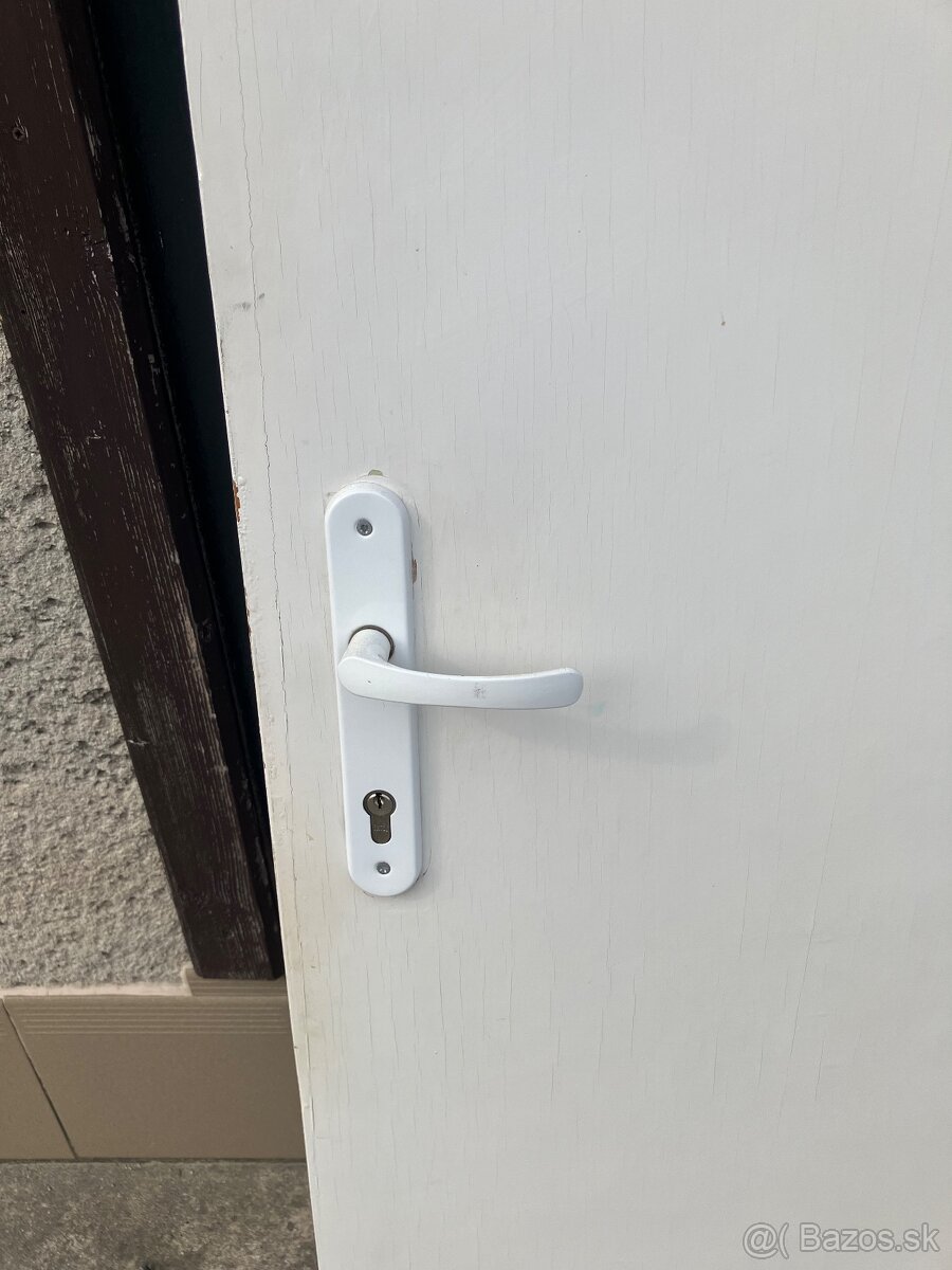 Predám staršie dvere s kovanim - 5