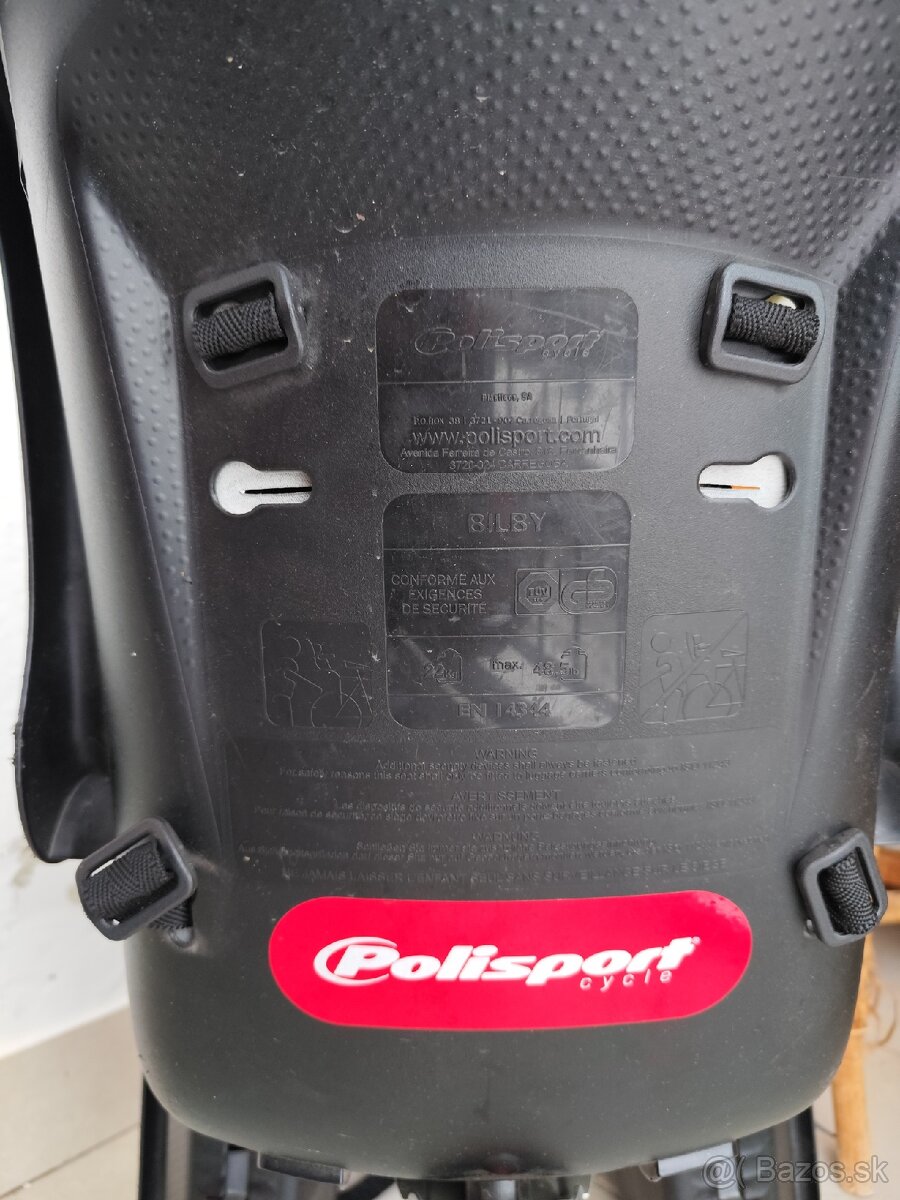 Polisport cycle detská sedačka na bicykel - 5