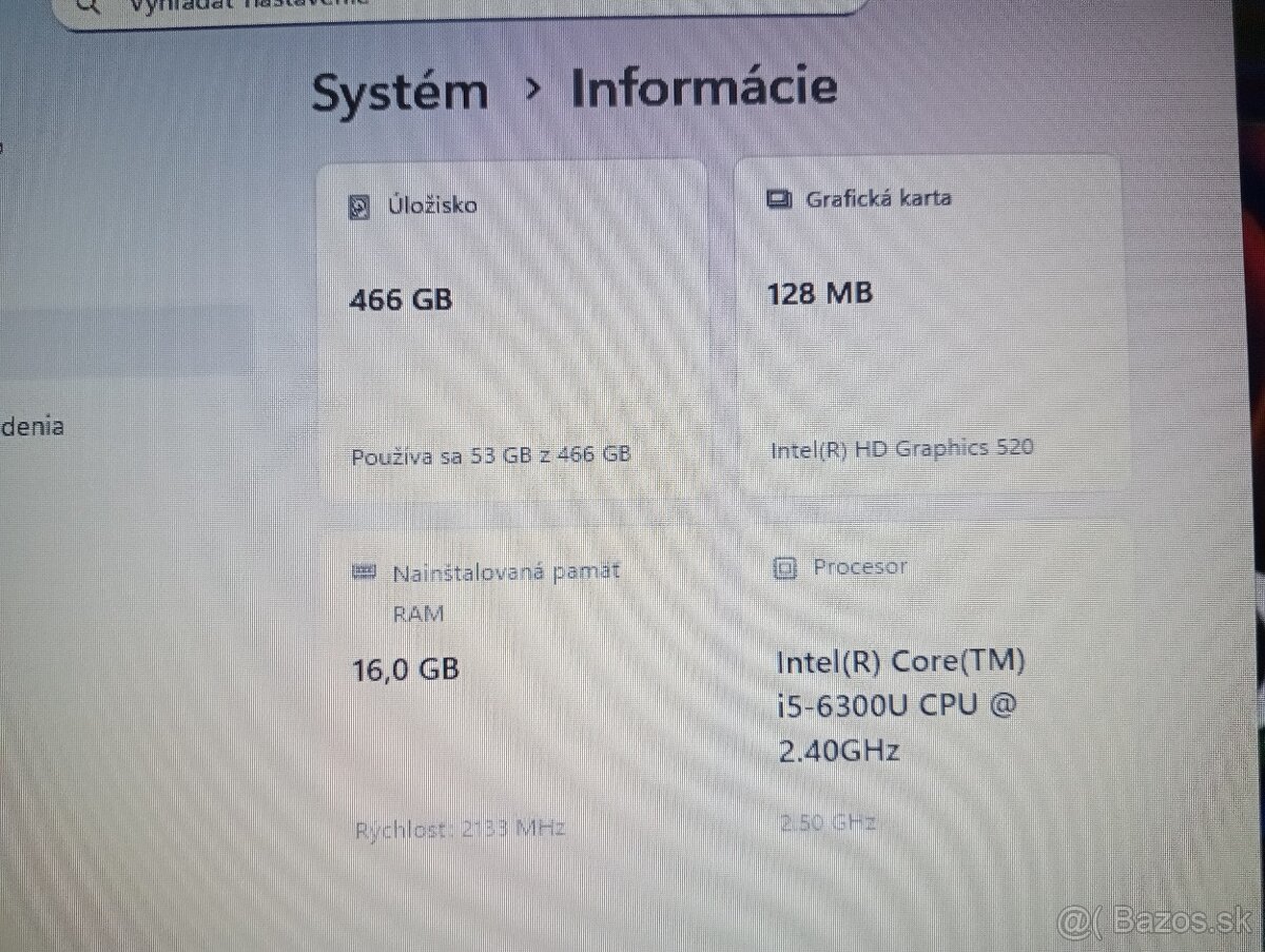 Lenovo thinkpad t470 ,Intel(R) Core™i5 , 16gb ram , Win 11 - 5