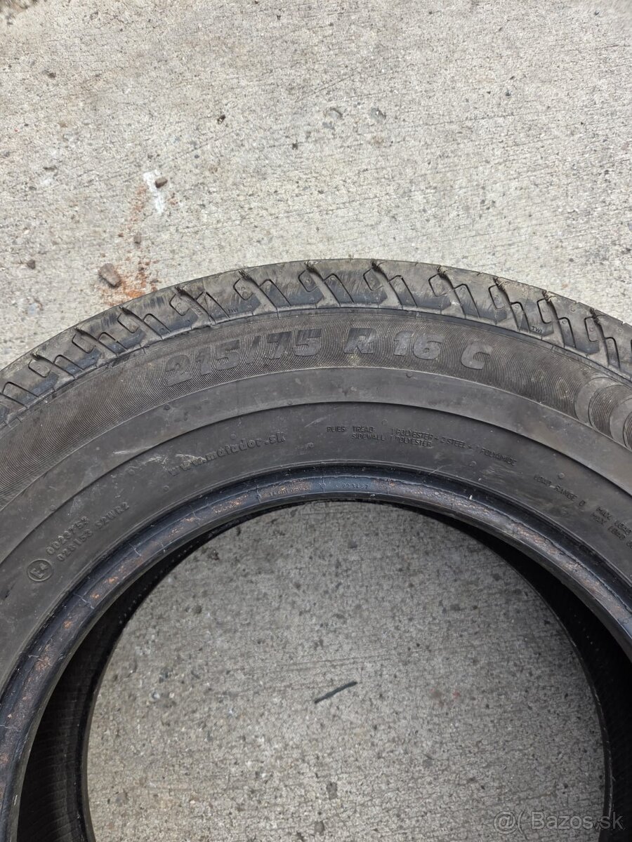 Predám letné pneumatiky 215/75/R16C - 5