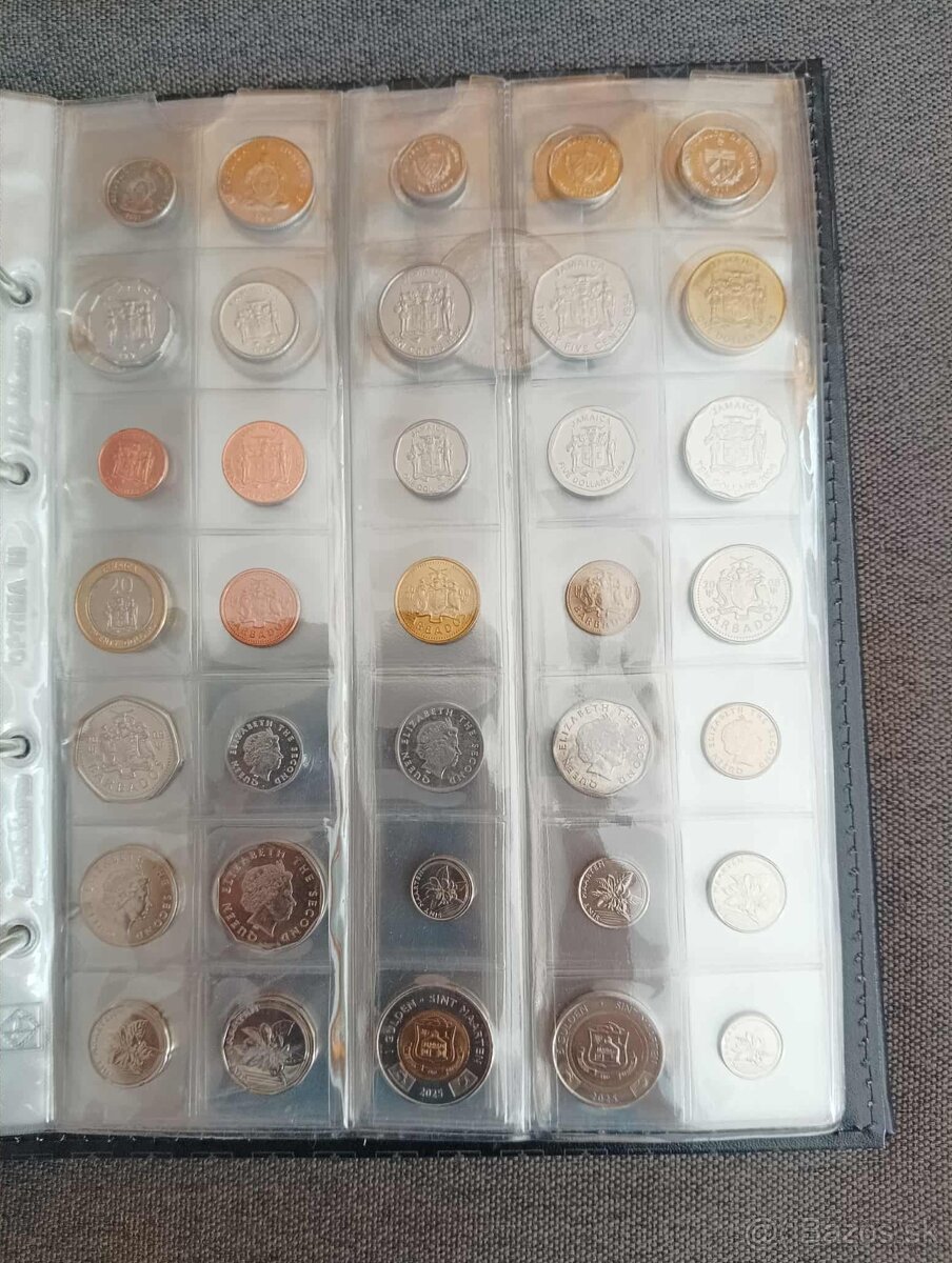 Album mincí Južná a Stredná Amerika - 5