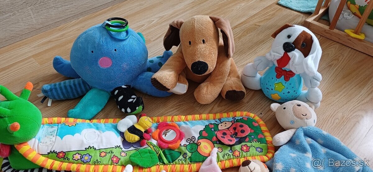 Hračky pre bábätko+podložka na hranie - 5