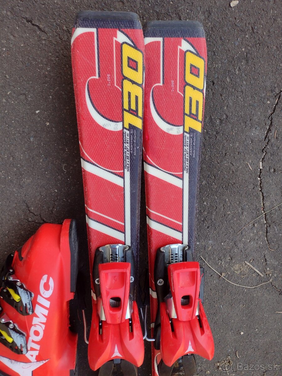 lyže 130cm,124cm - 5