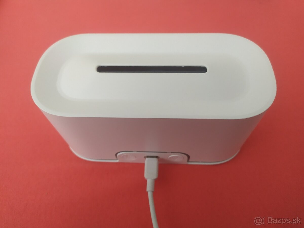 Zvlhčovač vzduchu, plameň, biely - 5