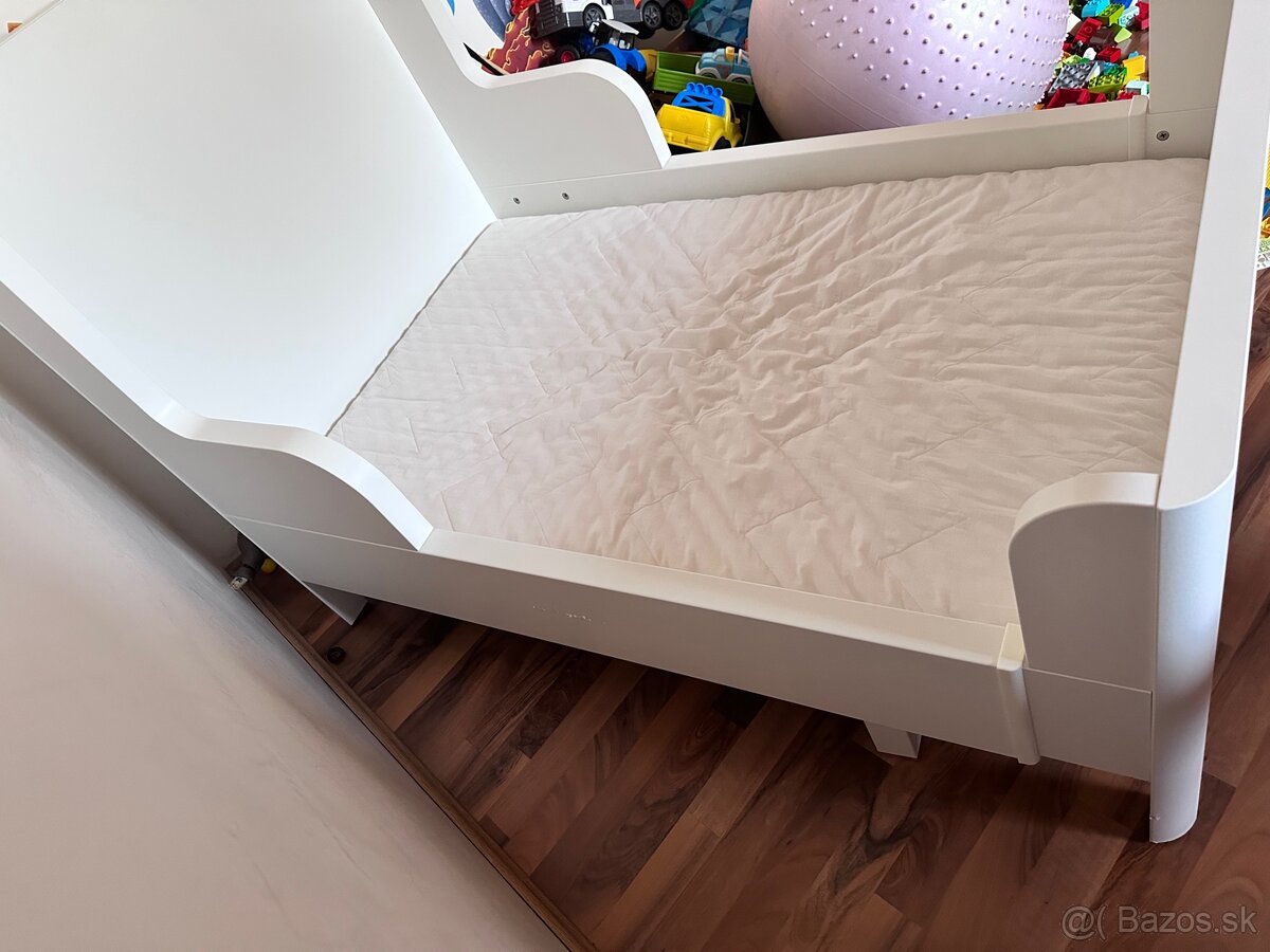Rastúca detská posteľ IKEA BUSUNGE biela - 5