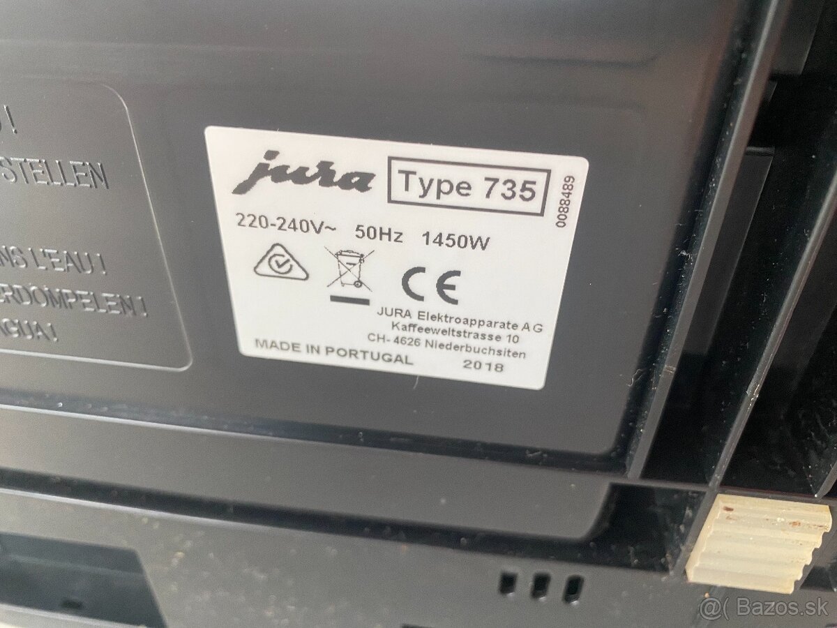 Jura E8 Platinum – plnoautomatický kávovar - 5