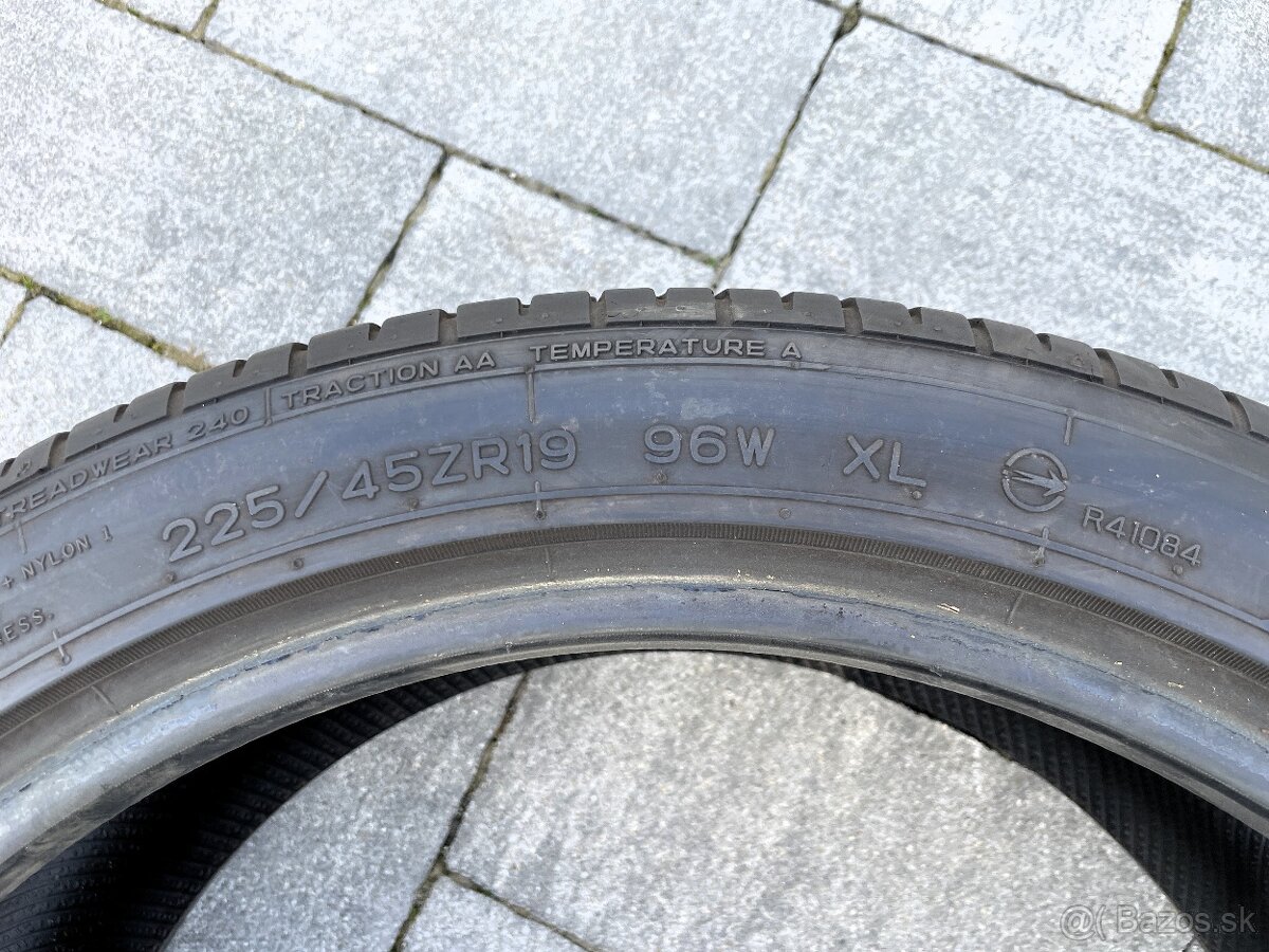 225/45 R19 Nankang letne - 5