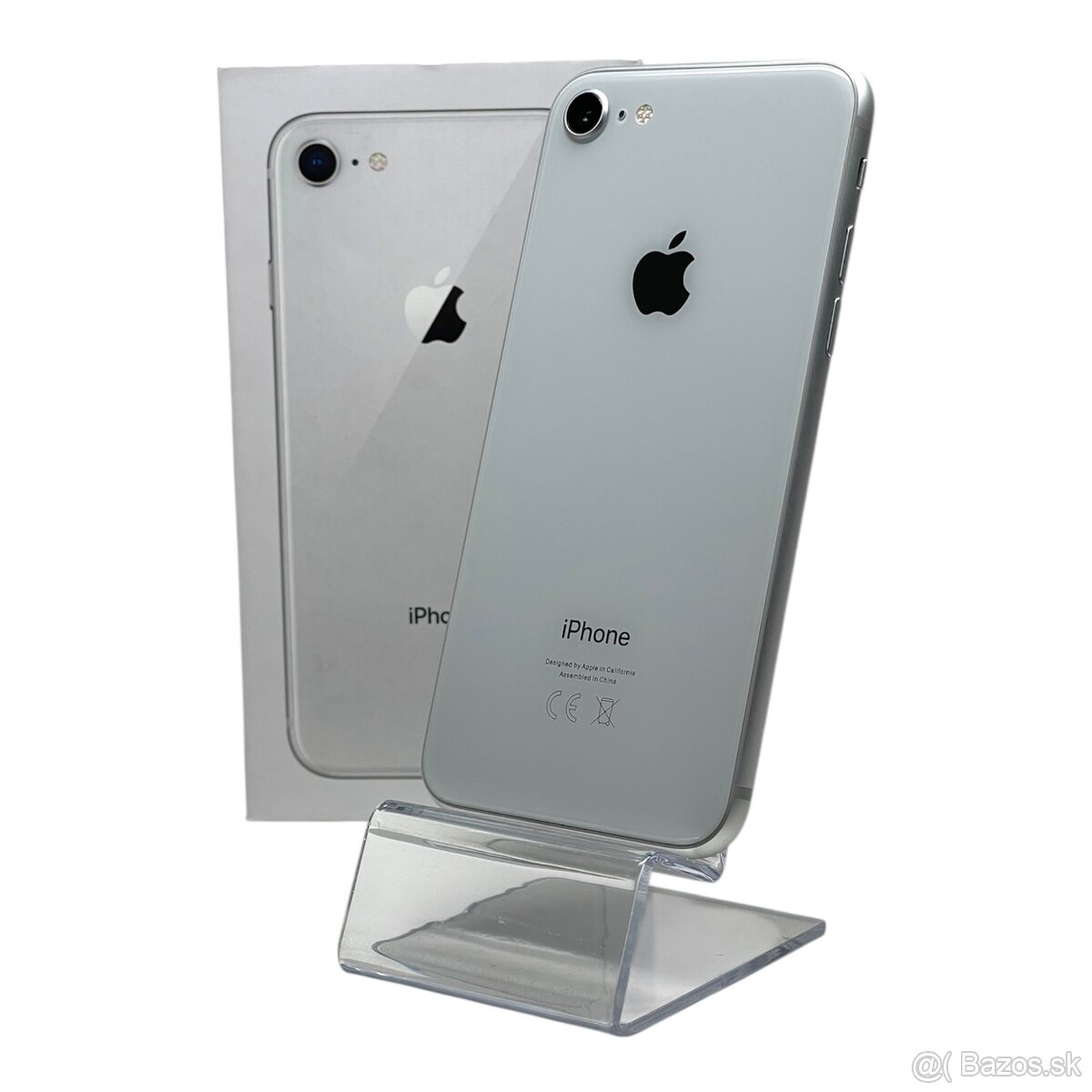 Apple iPhone 8 64 GB Silver - 100% Zdravie batérie - 5