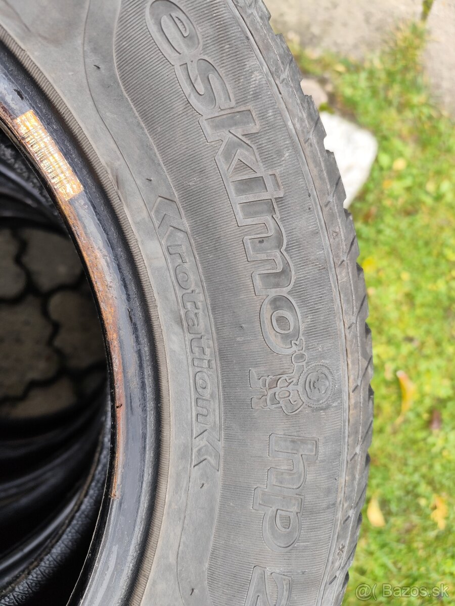 4ks zimné pneumatiky Sava 215/65 R16 - 5