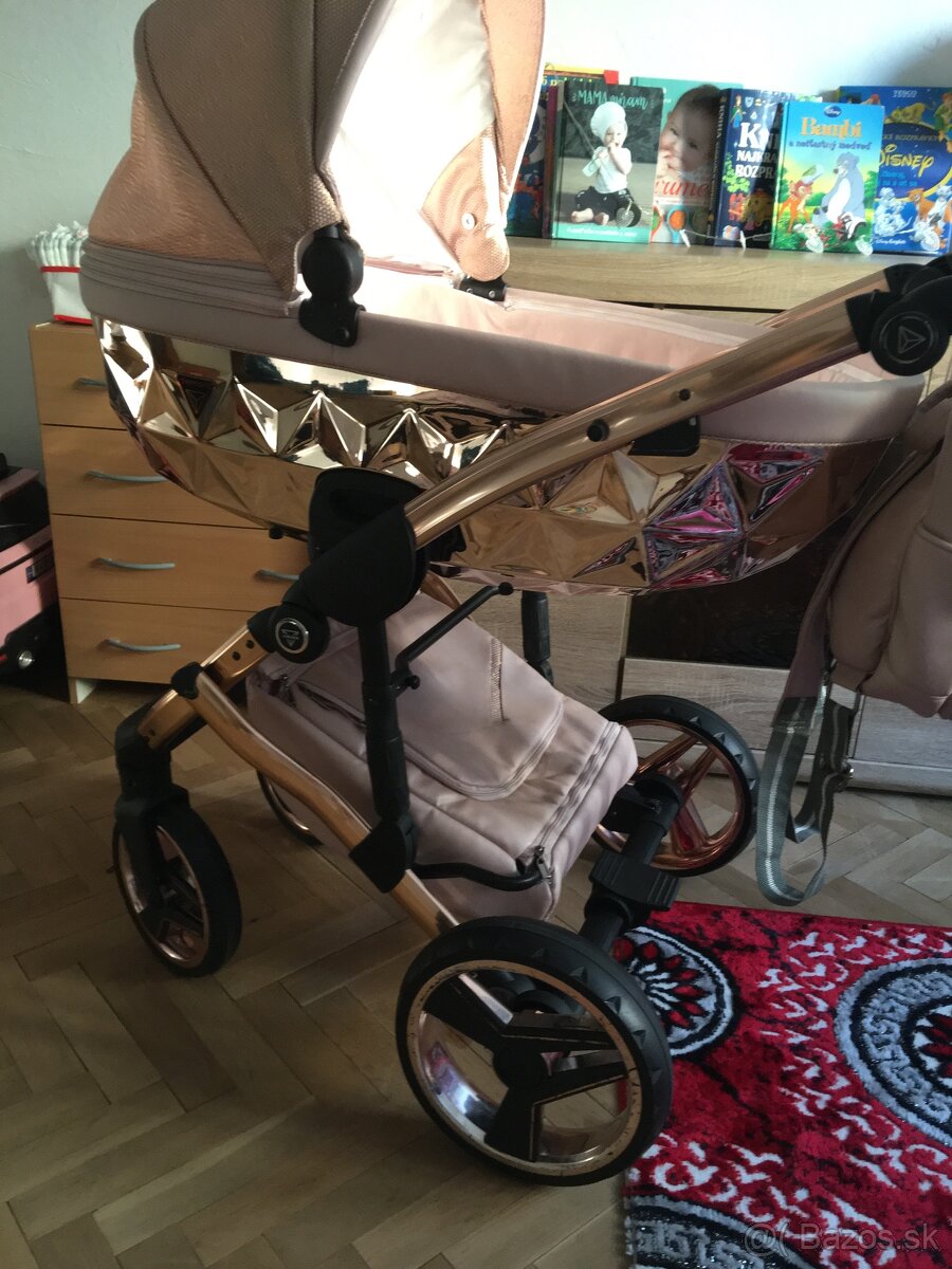 Luxusný Junama Kočík - 5