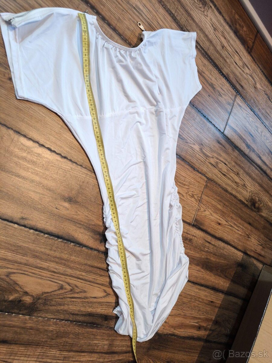 Červené šaty + biele ako darček - 5