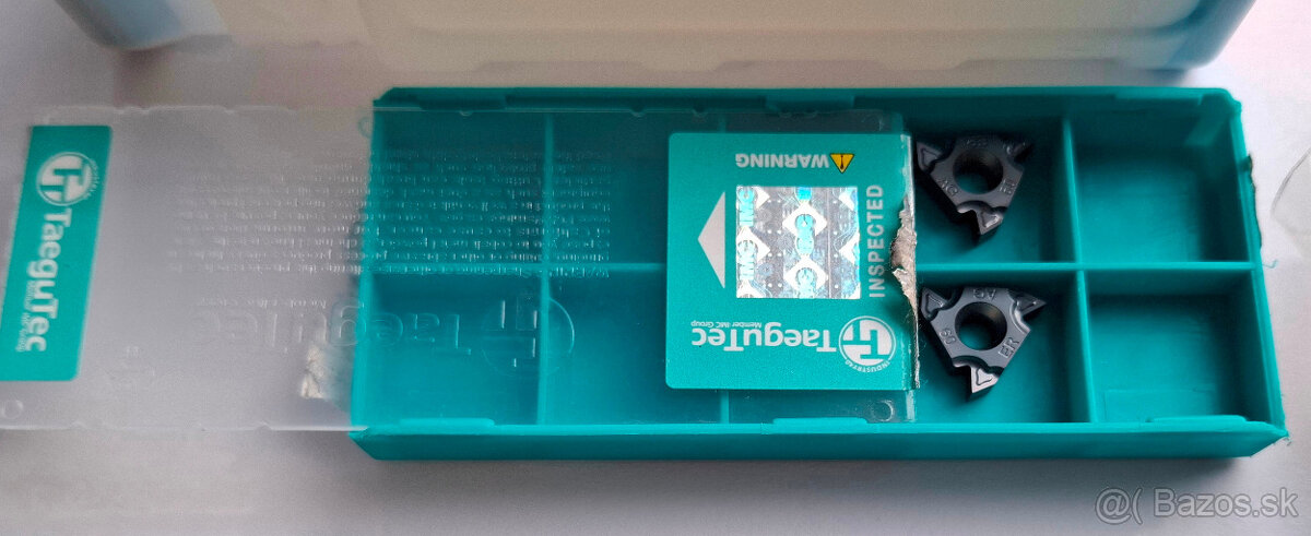 Vonkajší nôž na sústruženie závitov 2525 - veľkosť plátku 16 - 5