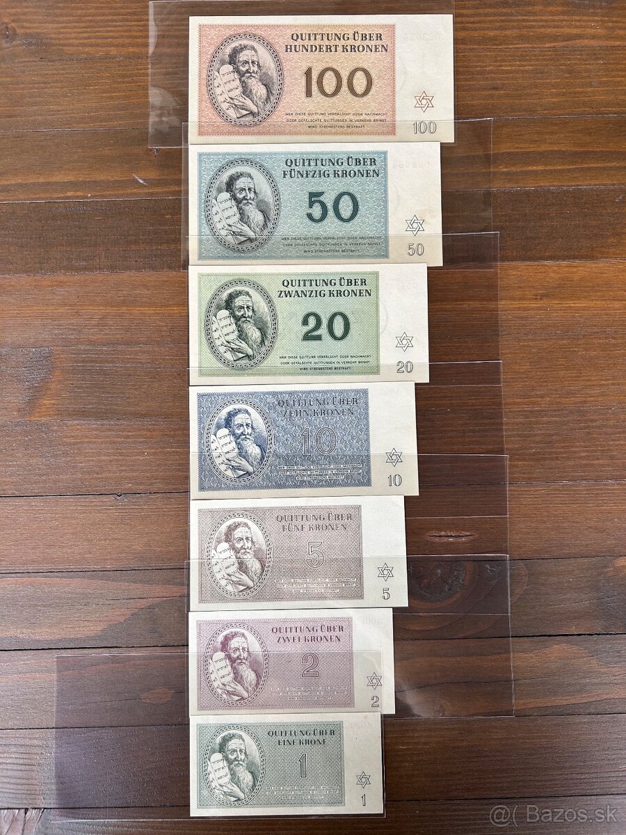 Terezínske bankovky – historická rarita z obdobia vojny - 5