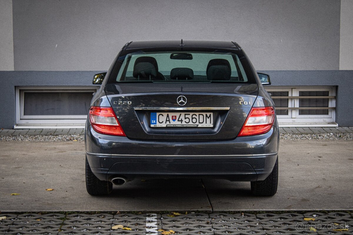 Mercedes C 220 CDI Automat, bez hrdze, pôvodný lak - 5